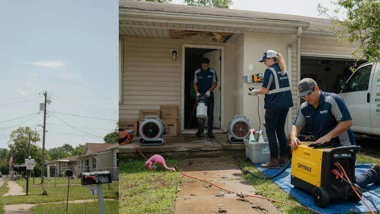 Storm Damage Water Removal in Warsaw, OH near me